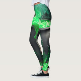 Leggings Halloween de Cauldron, una bruja torpe