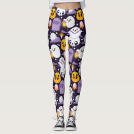Leggings Halloween de fantasmas adorables