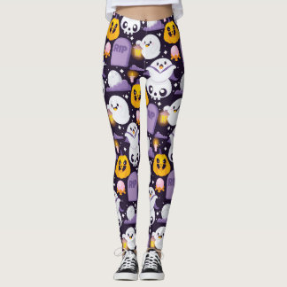 Leggings Halloween de fantasmas adorables