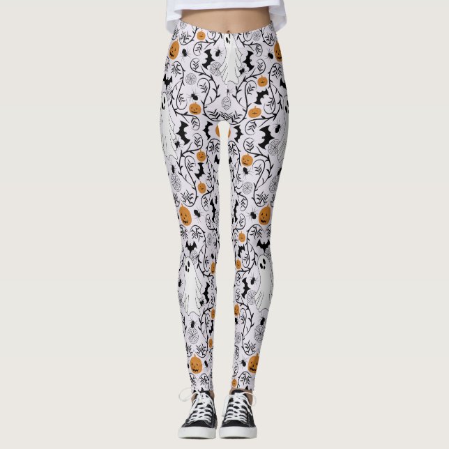 Leggings Halloween del núcleo de la cabaña (Anverso)