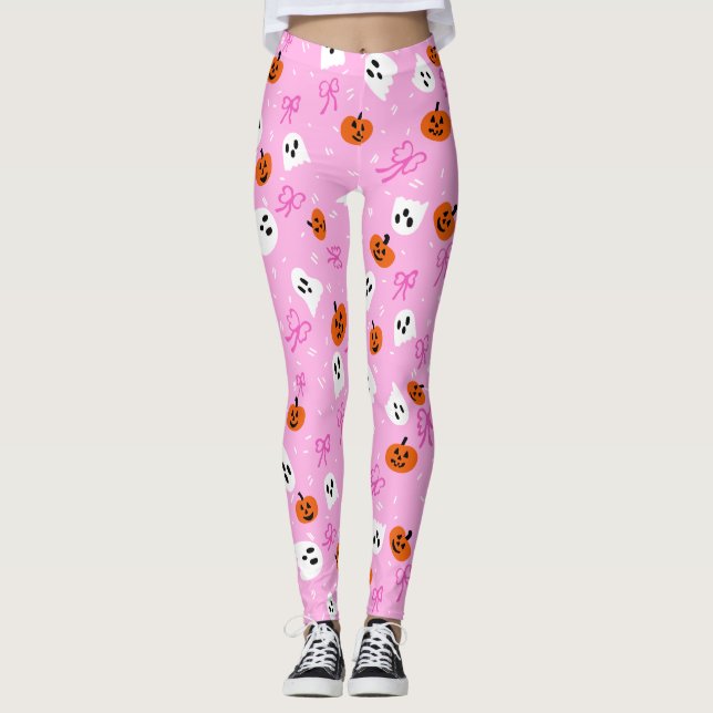 Leggings Halloween espeluznante (Anverso)