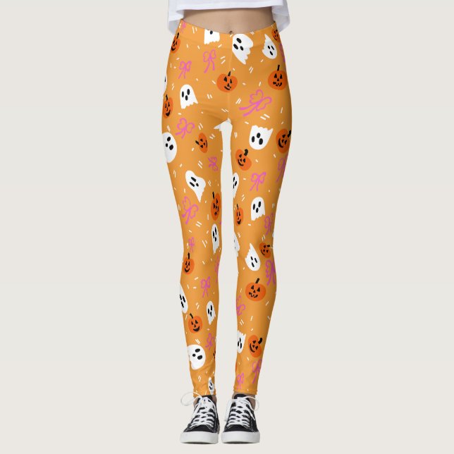 Leggings Halloween espeluznante  (Anverso)