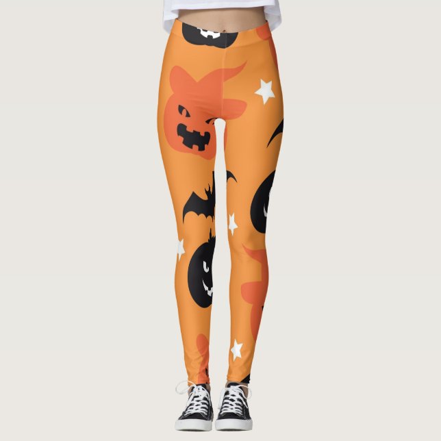 Leggings Halloween fantasmal (Anverso)