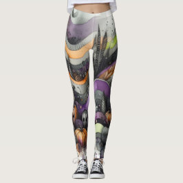 Leggings Halloween festivo