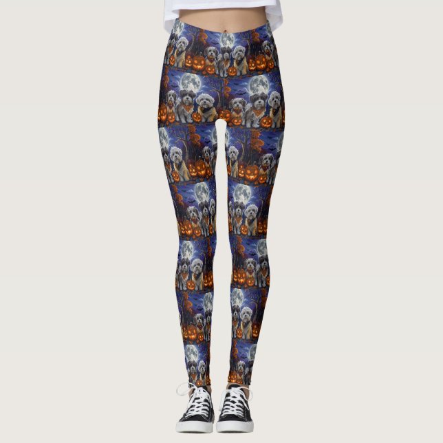 Leggings Halloween Halloween habanés Spooki (Anverso)