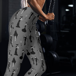 Leggings Halloween Hart Skeleton Hand Halloween