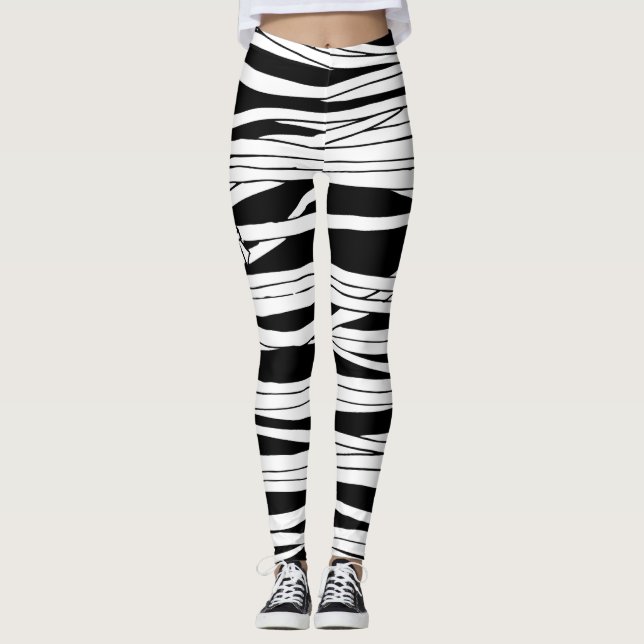 Leggings Halloween Horror Movie Mummy Bandages (Anverso)
