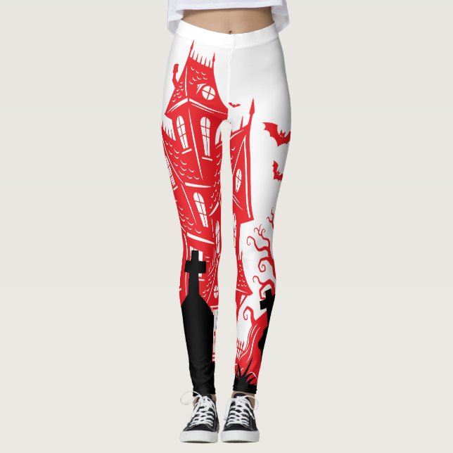 Leggings : HALLOWEEN House #4 (Anverso)