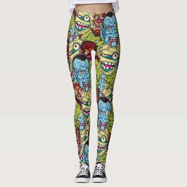 Leggings Halloween Monster Mash (Anverso)