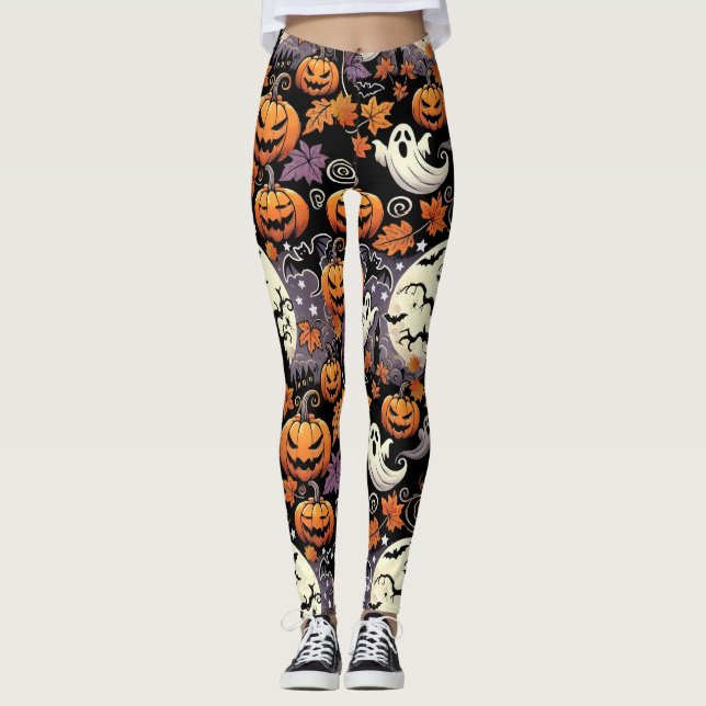 Leggings Halloween/otoño/otoño (Anverso)