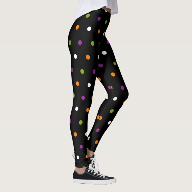 Leggings Halloween puntea las polainas (Derecha)