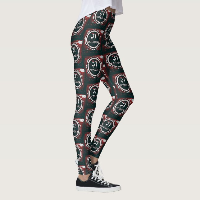 Leggings Halloween sangriento (Derecha)