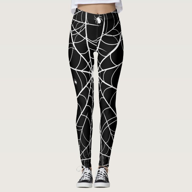 Leggings Halloween Spider Web (Anverso)