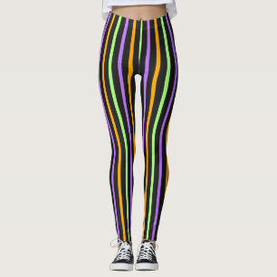 LEGGINGS HALLOWEEN STRIPED