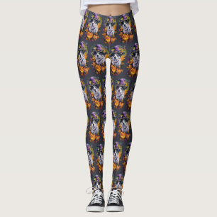 Leggings Halloween y bruja espeluznante de Akita