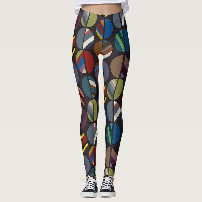 Leggings Halves de ovario en bandas masculinas (Anverso)