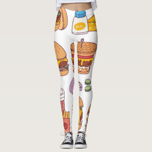 Leggings hamburguesas