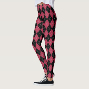 Leggings HAMbyWG Black Argyle con cualquier otro color