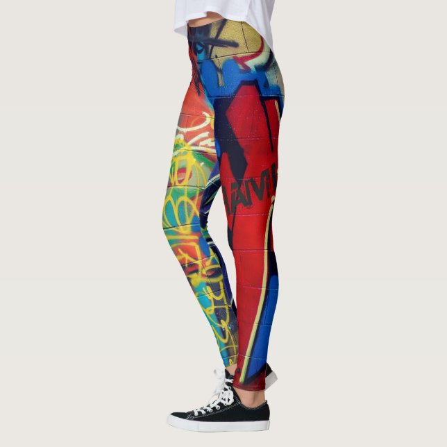 Leggings HAMbyWG - Leyendas - Graffiti (Izquierda)