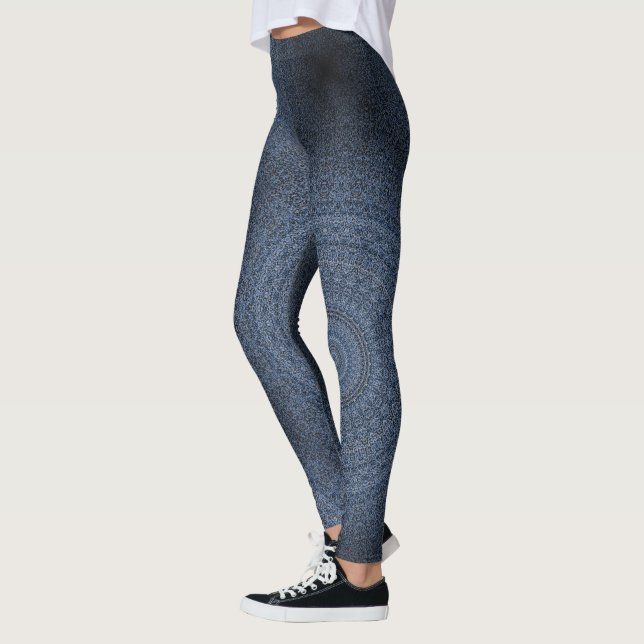 Leggings HAMbyWG - Leyendas - Mandala azul (Izquierda)