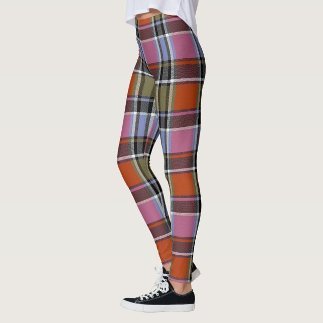 Leggings HAMbyWG - Leyendas - Naranja y rosado (Izquierda)