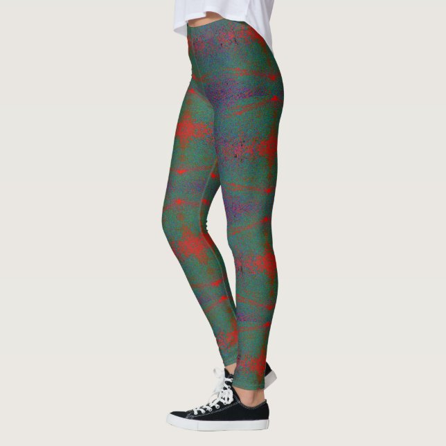 Leggings HAMbyWG - Leyendas - Pintura de pulverización verd (Izquierda)
