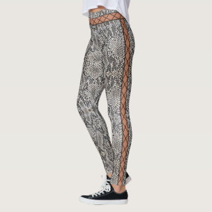 Leggings HAMbyWG - Piernas - Patrón de serpientes - Recorta