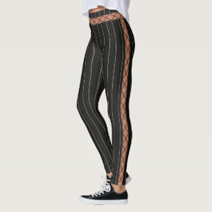 Leggings HAMbyWG - Piernas - Pinstrip negro - Basta de mira