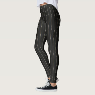 Leggings HAMbyWG - polainas - rayas negras del Pin