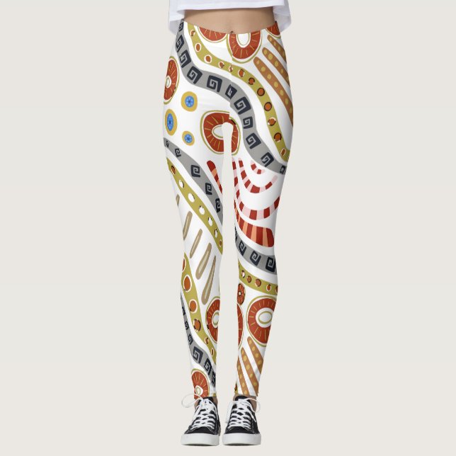 Leggings Hand-drawn art (Anverso)