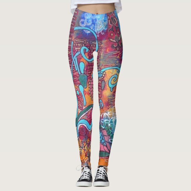 leggings "Happy day" (Anverso)