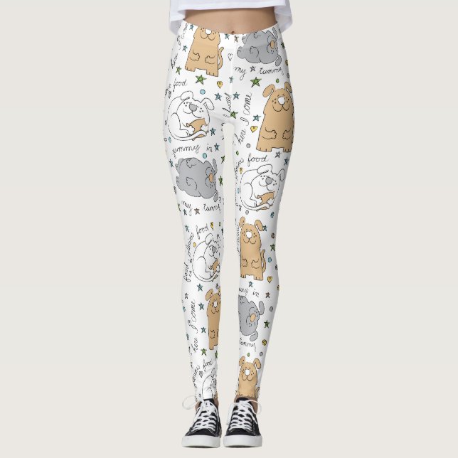 Leggings Happy Doggies (Anverso)