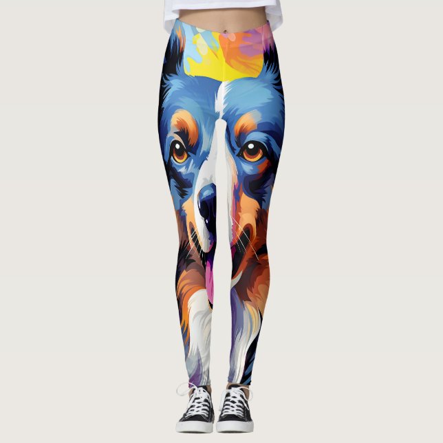 Leggings Happy Sunpy Watercolor (Anverso)