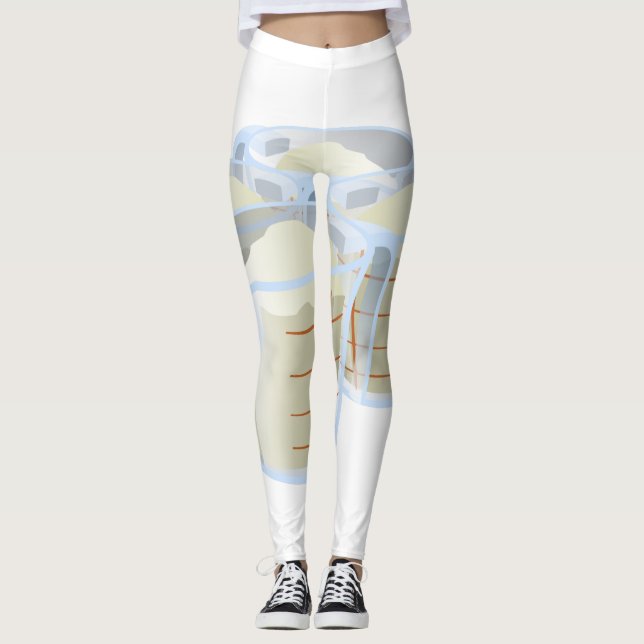 Leggings Harina de Glitch Food (Anverso)