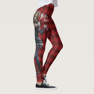 Leggings Harley Quinn con los dados borrosos