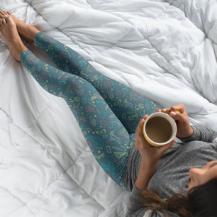 Leggings HARRY POTTER™ Artifacts Line Art Pattern
