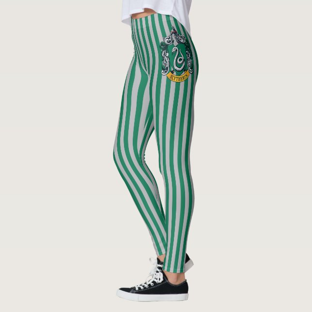 Leggings Harry Potter | Escudo de Slytherin con Estandarte  (Izquierda)