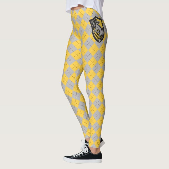 Leggings Harry Potter | Escudo del Orgullo de la Casa Huffl (Izquierda)