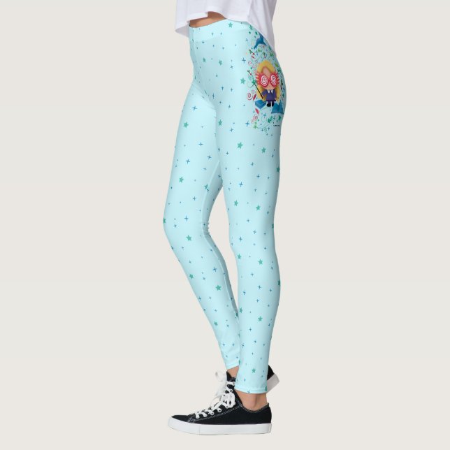 Leggings Harry Potter | Gráfico Luna Lovegood (Izquierda)