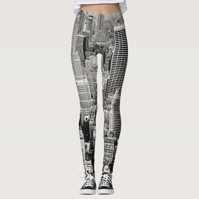 Leggings Haz que mi Manhattan sea también leyenda (Anverso)