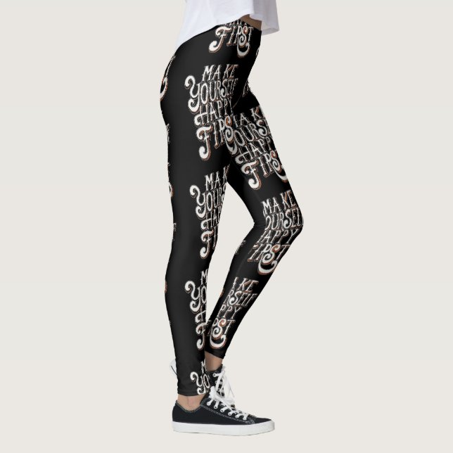 Leggings Hazte Feliz Primero (Derecha)