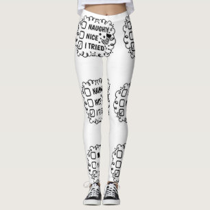 LEGGINGS ***HE INTENTADO LA NOCHE QUE INTENTÉ BUENA** VACAC