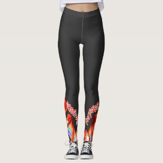 Leggings heart design