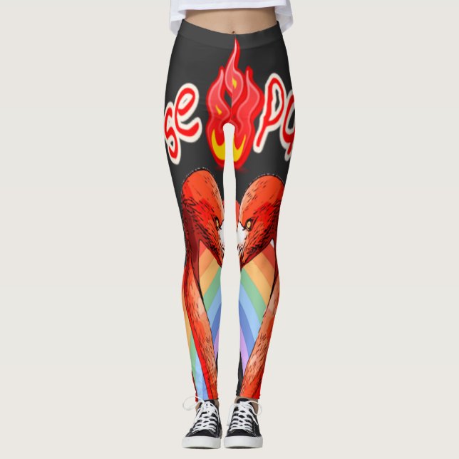 Leggings heart design (Anverso)