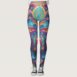 Leggings Heart Mandala