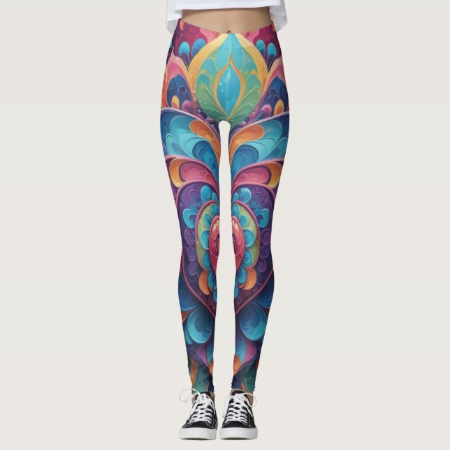 Leggings Heart Mandala (Anverso)