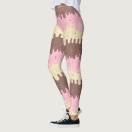 Leggings Helado napolitano