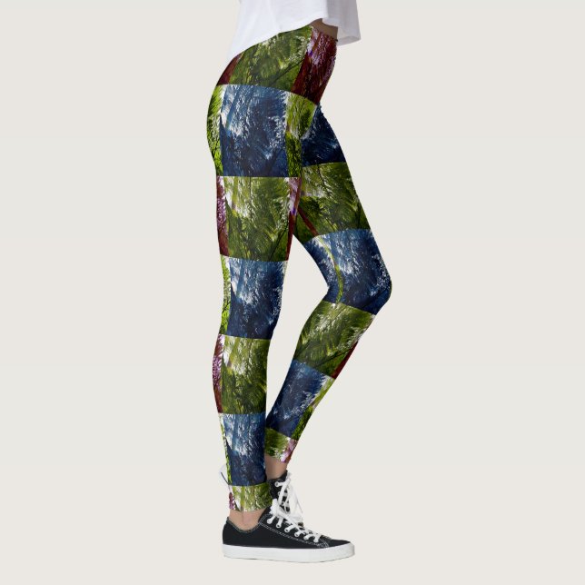 Leggings Helechos en cuatro colores (Derecha)