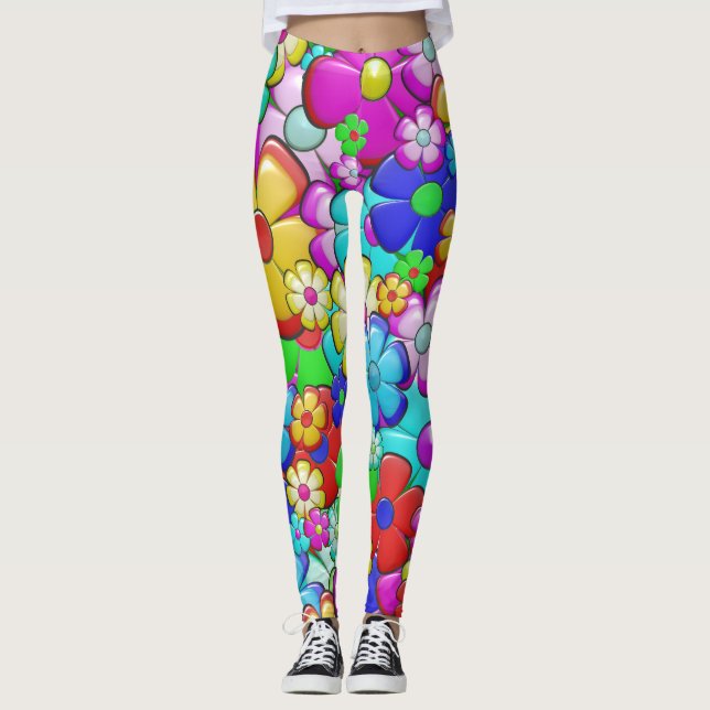 Leggings hembras hippie (Anverso)