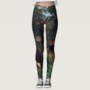 Leggings Henri Rousseau Pintando El Sueño